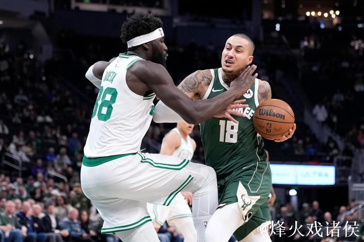 库兹马31分小波特18+10+13 雄鹿逆转凯尔特人